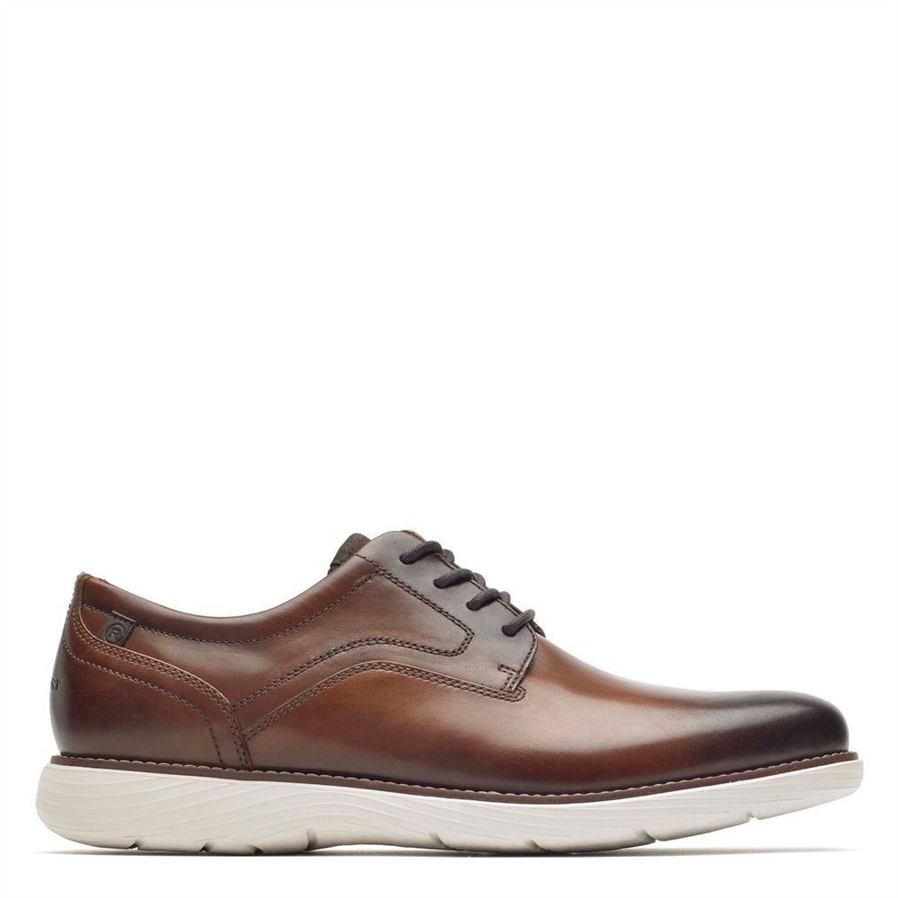 Rockport Garett - Mens Oxfords - Cognac - NZ (CVP-764583)